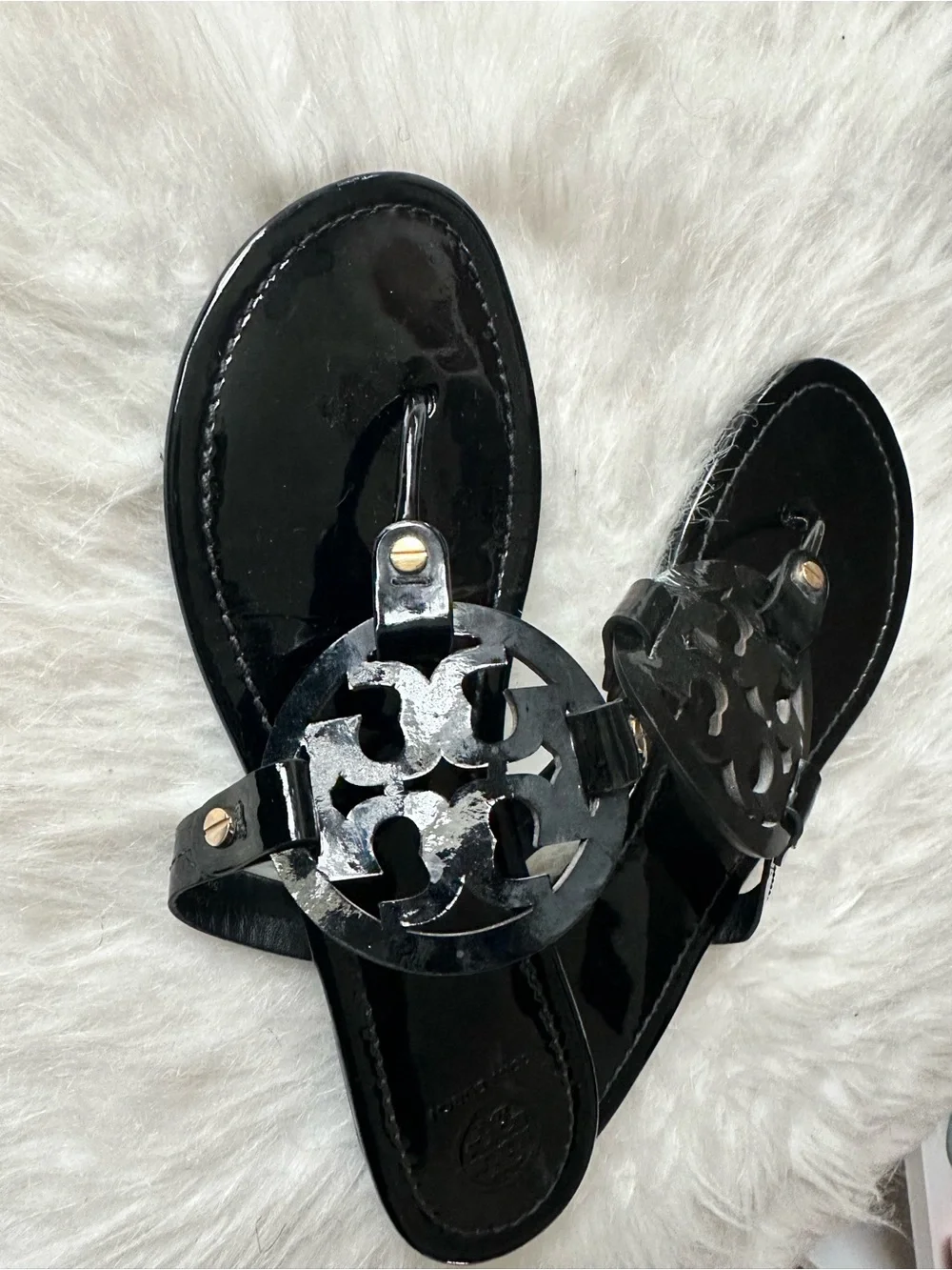 Tory Burch shiny black